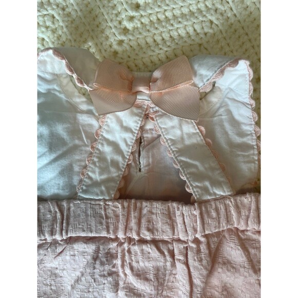 Catherine Malandrino Baby Girl Summer Romper 6-9 - Picture 4 of 6